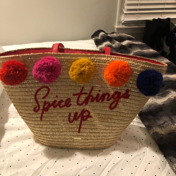 kate spade Handbags - Spice Things up Straw Bag